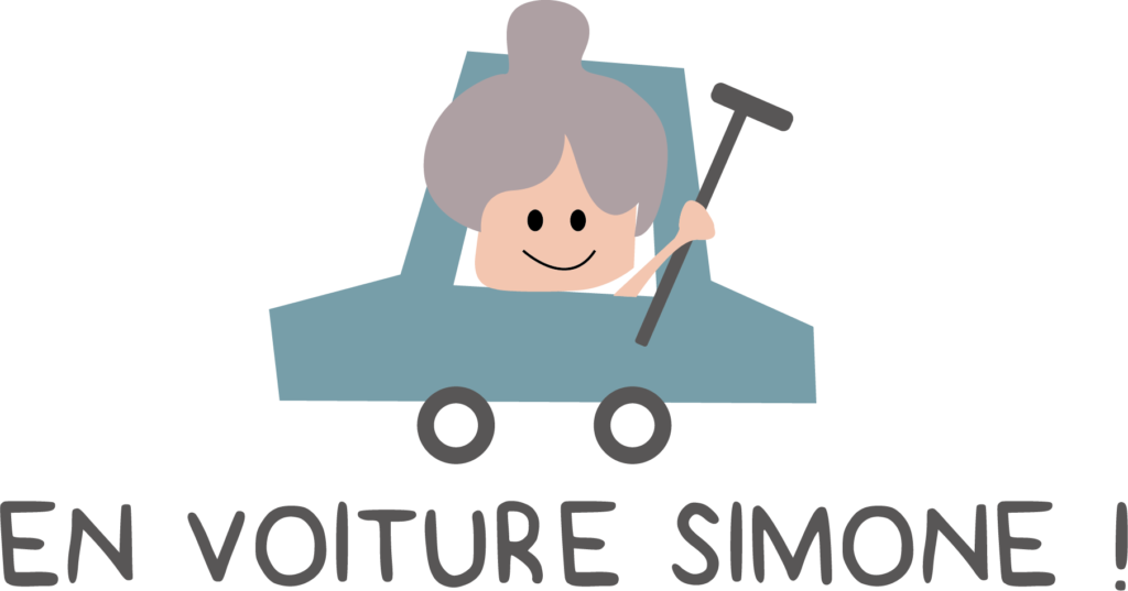 En voiture Simone Logo